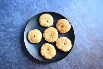 Mathri Indian traditional snack food