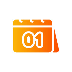 icon Labor Day with concept Labor Day 1 calendar or helmet calendar. editable file, vector illustration.