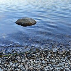 stones in water