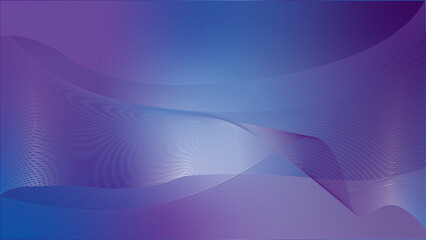 Naklejka premium Vector abstract colorful wave lines on gradient background. Background or element for, science, technology.
