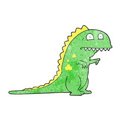 textured cartoon dinosaur