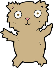 cartoon teddy bear