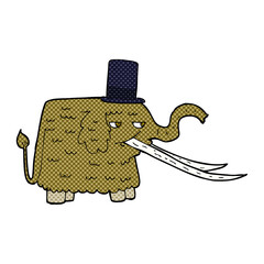 cartoon mammoth