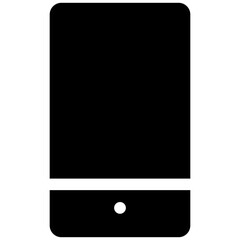 Mobile Phone Glyph Icon