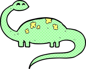 Obraz premium cartoon dinoaur