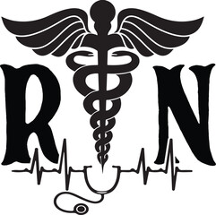 Rn Registered Nurse Cool Tie Dry for