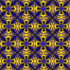 Colorful, tileable, seamless pattern