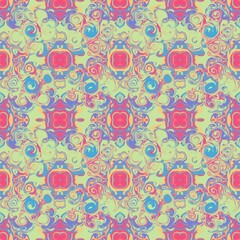 Colorful Hand Drawn Pattern