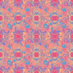 Colorful Hand Drawn Pattern
