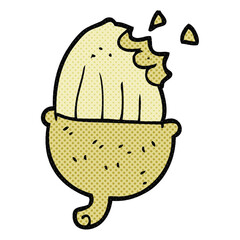 cartoon acorn