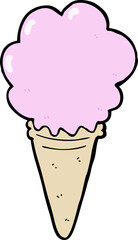 cartoon ice cream