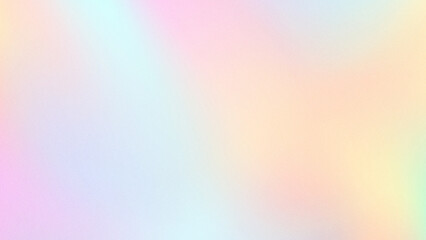 Subtle ethereal multicolored smooth grainy gradient background - obrazy, fototapety, plakaty