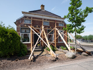 Earthquake damage in Groningen - Aardbevingsschade in Groningen