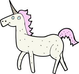 cartoon unicorn
