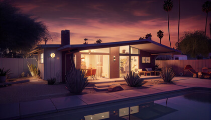 Midcentury Modern Palm Springs House