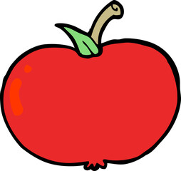 cartoon apple