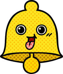 comic book style cartoon bell