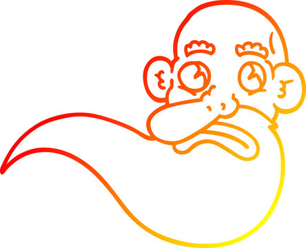 recommend clip art: warm gradient line drawing cartoon grumpy old man