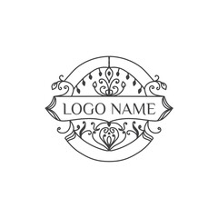 Classic Ornament Frame Vintage Border