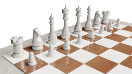 Chess Pieces White