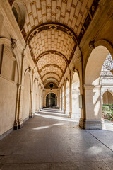 Fototapeta premium LE cloître du Palais Saint-Pierre à Lyon