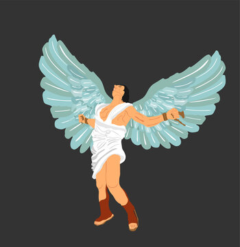 Winged Man Color