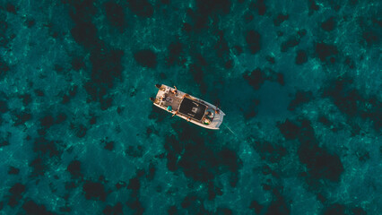 Fototapeta premium Boat on the sea