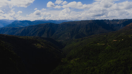 Fototapeta premium cañon del chicamocha in Colombia