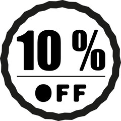 10% discount sale