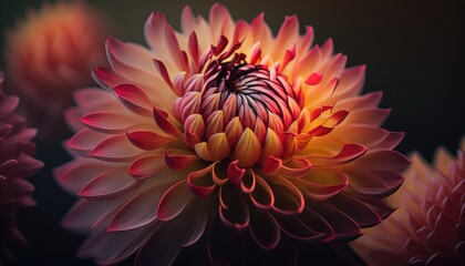 Blooming Beauty: A Captivating Image of a Vibrant Flower. Generative AI