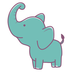 cartoon elephant illustration