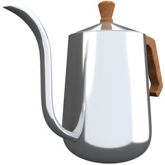 3d teapot illustration, for UI, poster, banner, social media post. 3D rendering