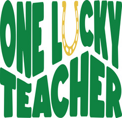 St. Patrick's Day greeting Vector illustration, Saint Patrick holiday quotes SVG design