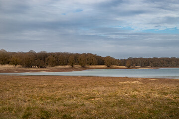 Panoramique Paysage Parc naturel foret et lac
