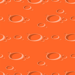 Cartoon pattern of the surface of mars, the red planet. Vector clipart
