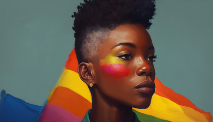 self love pride LGBT illustration
