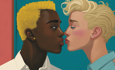 self love pride LGBT illustration