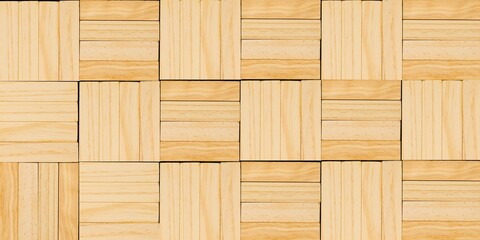 Abstract background from wooden bricks.