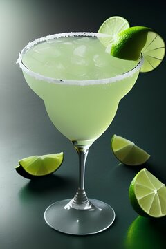 Tequila and Lime Margaritas - generative ai