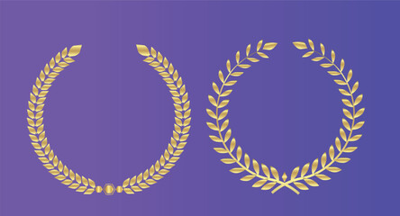 Laurel wreath Vector