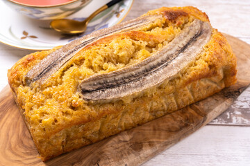 バナナのパウンドケーキ