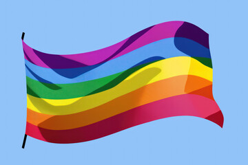 Rainbow Flag (AI Generated)