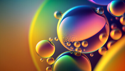 Abstract glassy gradients background, digital art graphic design iridescent glassy gradient texture. colorful rainbow wallpaper background