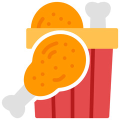 Fried Chicken Icon