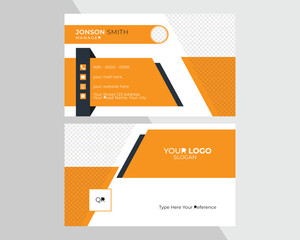 creative business card template,Vector illustration Modern and simple business card design,Minimal Business Card Layout,Personal visiting card with company logo. Vector illustration. Station
