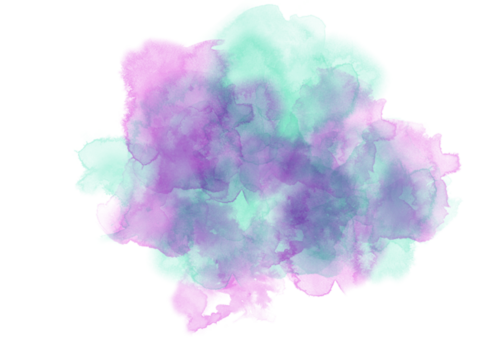 watercolor with transparent background	