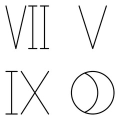 Symbol Vector Line Icons