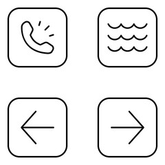 Symbol Vector Line Icons