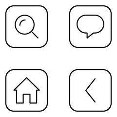 Symbol Vector Line Icons