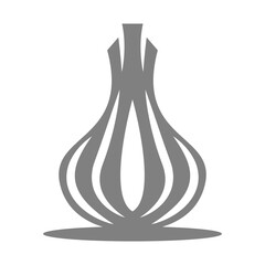 Garlic icon logo design